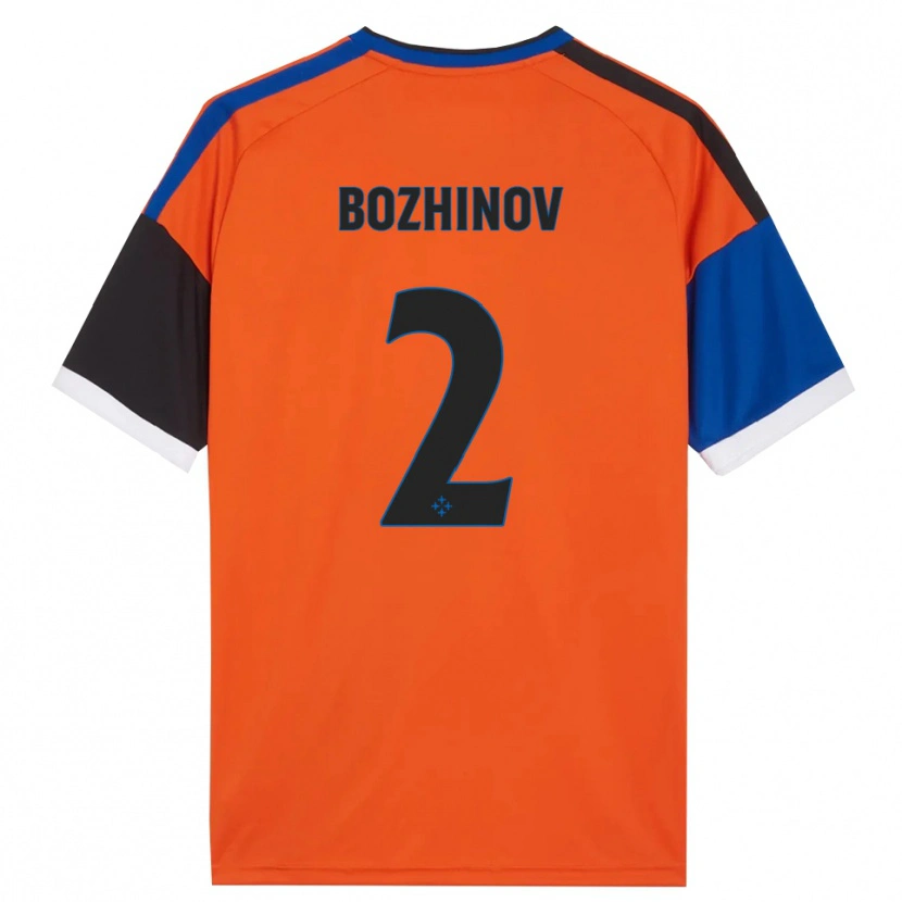Danxen Femme Maillot Rosen Bozhinov #2 Orange Bleu Noir Blanc Tenues Extérieur 2026/27 T-Shirt