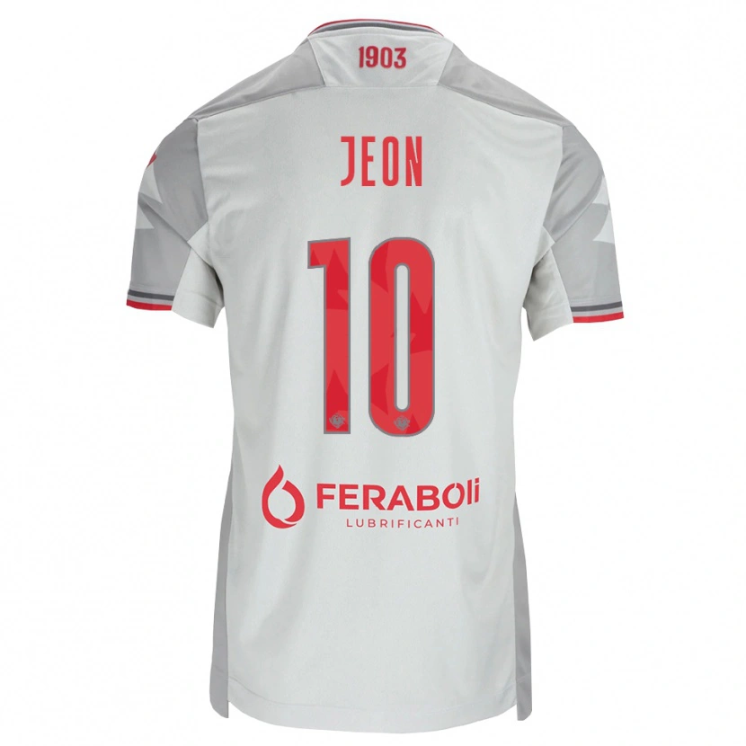 Danxen Femme Maillot Joseph Jeon #10 Gris Blanc Rouge Tenues Extérieur 2026/27 T-Shirt
