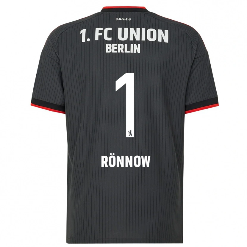 Danxen Femme Maillot Frederik Rönnow #1 Noir Blanc Rouge Tenues Extérieur 2026/27 T-Shirt