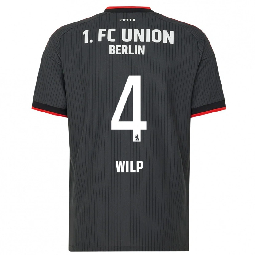Danxen Femme Maillot Bennett Wilp #4 Noir Blanc Rouge Tenues Extérieur 2026/27 T-Shirt