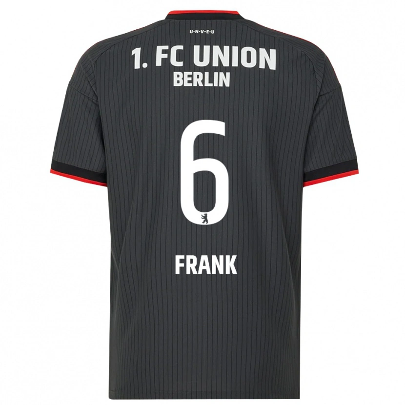 Danxen Femme Maillot Celine Frank #6 Noir Blanc Rouge Tenues Extérieur 2026/27 T-Shirt