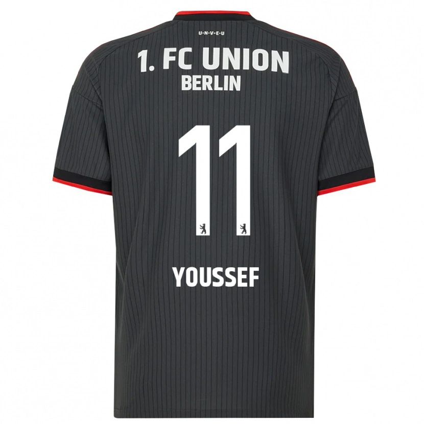 Danxen Femme Maillot Nour Youssef #11 Noir Blanc Rouge Tenues Extérieur 2026/27 T-Shirt
