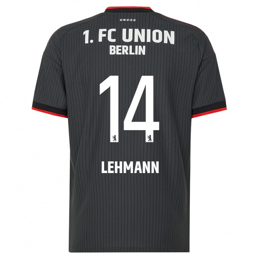 Danxen Femme Maillot Noah Lehmann #14 Noir Blanc Rouge Tenues Extérieur 2026/27 T-Shirt
