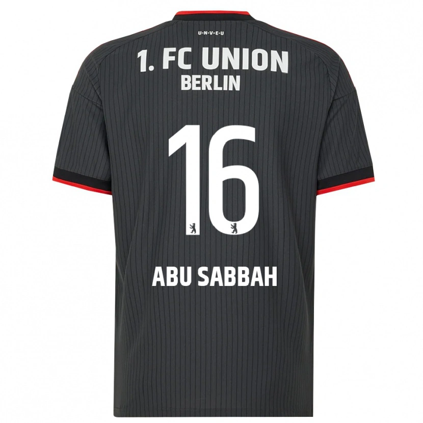 Danxen Femme Maillot Sarah Abu Sabbah #16 Noir Blanc Rouge Tenues Extérieur 2026/27 T-Shirt