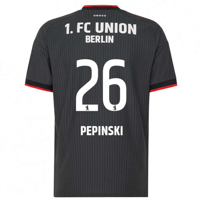 Danxen Femme Maillot Louis Pepinski #26 Noir Blanc Rouge Tenues Extérieur 2026/27 T-Shirt