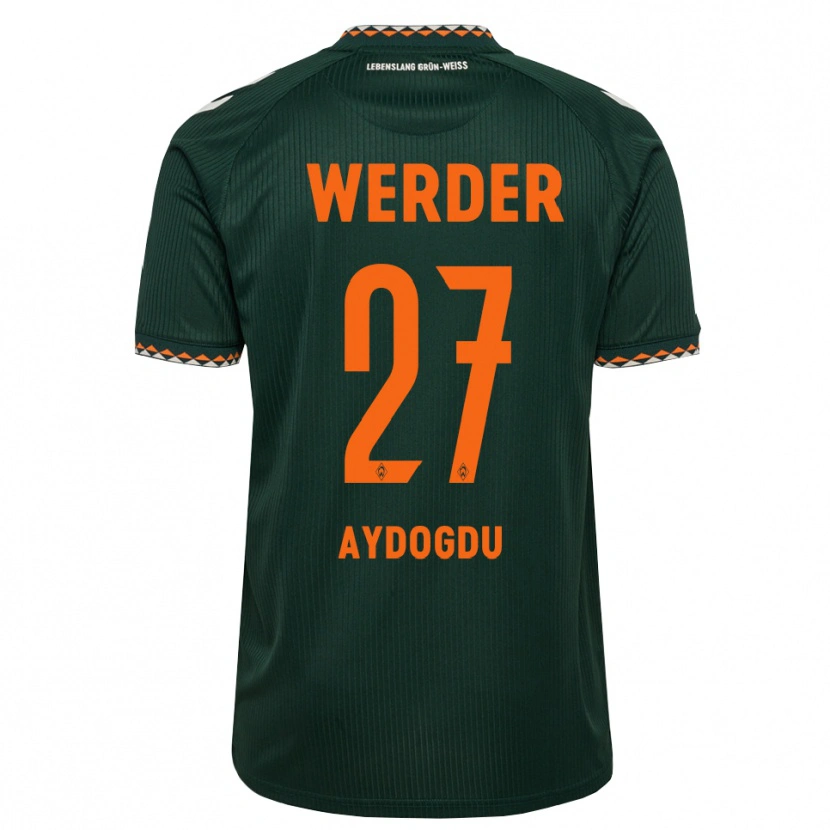 Danxen Femme Maillot Onur Aydogdu #27 Vert Foncé Orange Blanc Tenues Extérieur 2026/27 T-Shirt