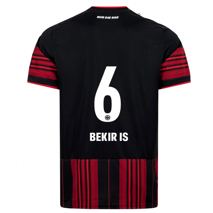 Danxen Enfant Maillot Eba Bekir Is #6 Noir Rouge Blanc Tenues Domicile 2026/27 T-Shirt