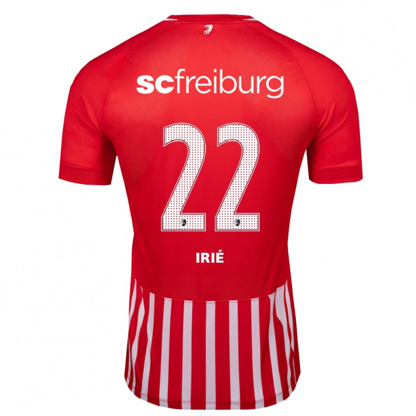 Danxen Enfant Maillot Cyriaque Irié #22 Rouge Blanc Noir Tenues Domicile 2026/27 T-Shirt