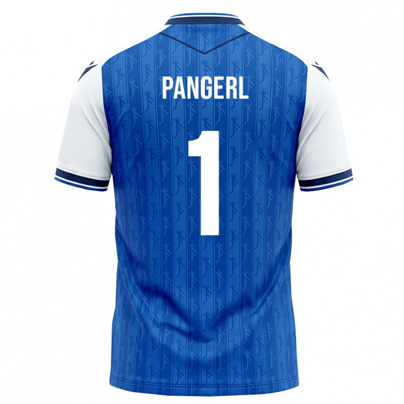 Danxen Enfant Maillot Felix Pangerl #1 Bleu Roi Blanc Tenues Domicile 2026/27 T-Shirt