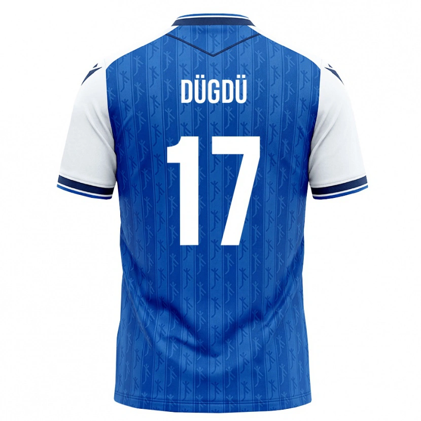 Danxen Enfant Maillot Tamay Dügdü #17 Bleu Roi Blanc Tenues Domicile 2026/27 T-Shirt