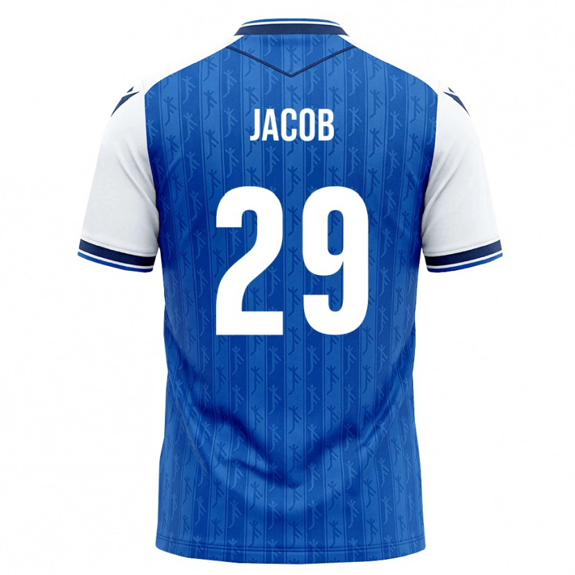 Danxen Enfant Maillot Tyler Jacob #29 Bleu Roi Blanc Tenues Domicile 2026/27 T-Shirt