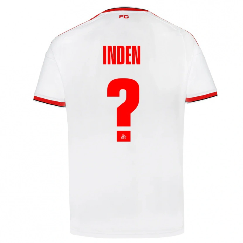 Danxen Enfant Maillot Roman Inden #0 Blanc Rouge Noir Tenues Domicile 2026/27 T-Shirt