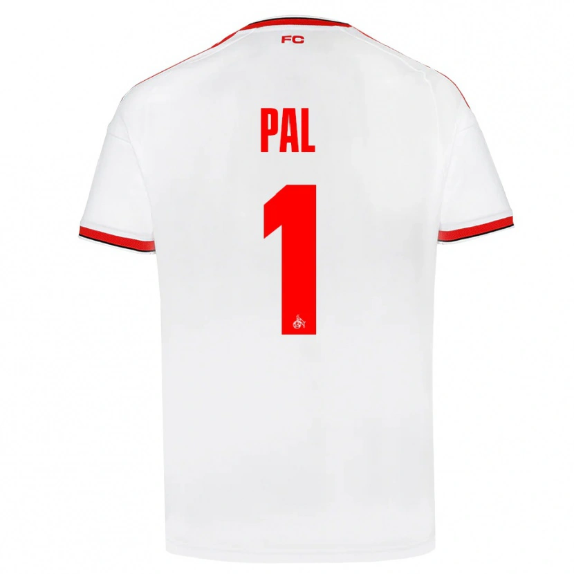 Danxen Enfant Maillot Jasmin Pal #1 Blanc Rouge Noir Tenues Domicile 2026/27 T-Shirt
