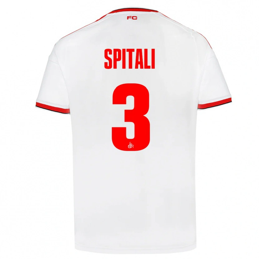 Danxen Enfant Maillot San-Luca Spitali #3 Blanc Rouge Noir Tenues Domicile 2026/27 T-Shirt