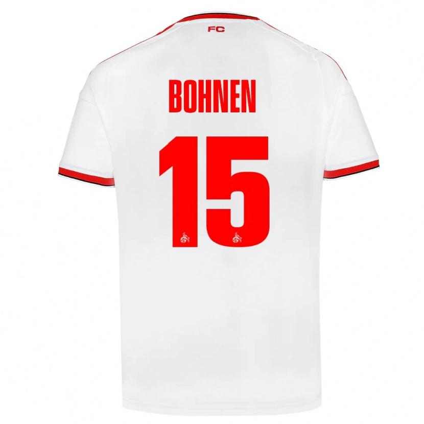 Danxen Enfant Maillot Bohnen #15 Blanc Rouge Noir Tenues Domicile 2026/27 T-Shirt