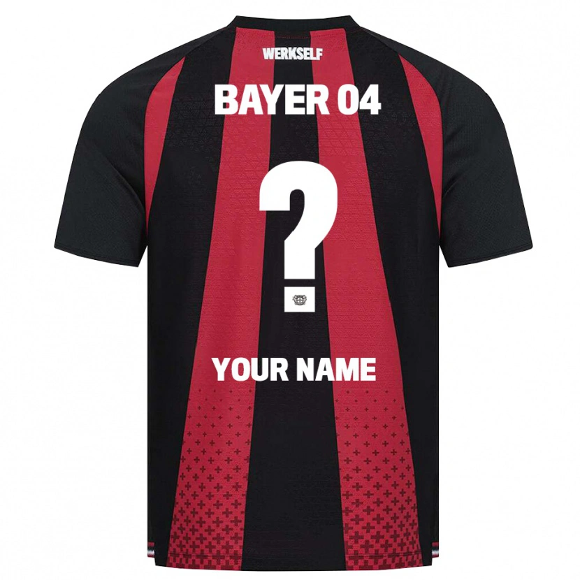 Danxen Enfant Maillot Votre Nom #0 Noir Blanc Rouge Tenues Domicile 2026/27 T-Shirt