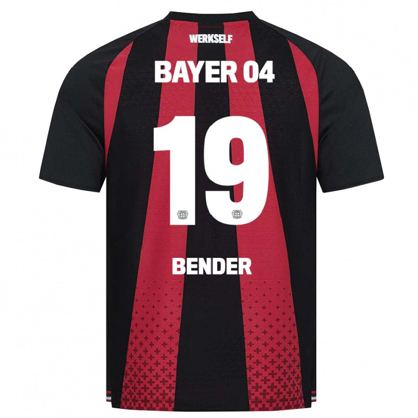 Danxen Enfant Maillot Loreen Bender #19 Noir Blanc Rouge Tenues Domicile 2026/27 T-Shirt