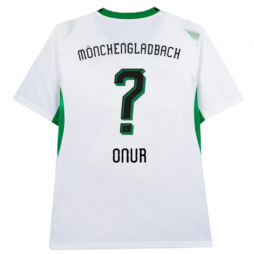 Danxen Enfant Maillot Hasan Onur #0 Blanc Noir Vert Tenues Domicile 2026/27 T-Shirt
