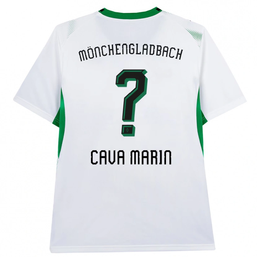 Danxen Enfant Maillot Sofia Cava Marin #0 Blanc Noir Vert Tenues Domicile 2026/27 T-Shirt