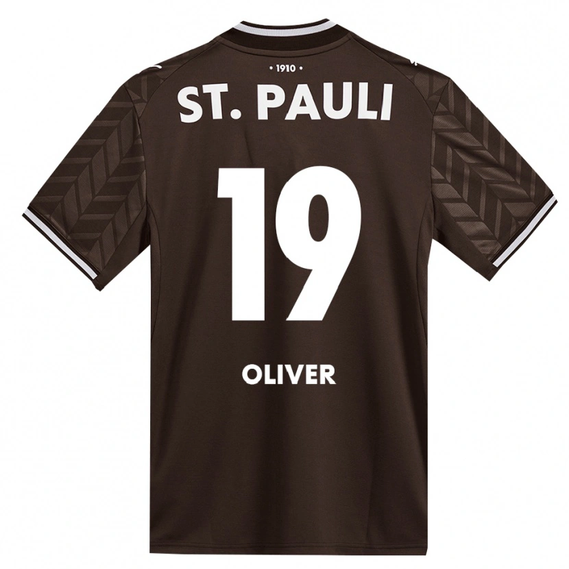 Danxen Enfant Maillot Oliver Nana Kwasi Aboagye #19 Café Blanc Tenues Domicile 2026/27 T-Shirt