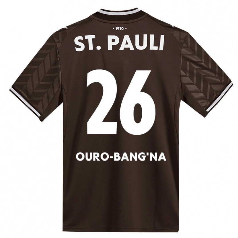 Danxen Enfant Maillot Samir Ouro-Bang'na #26 Café Blanc Tenues Domicile 2026/27 T-Shirt