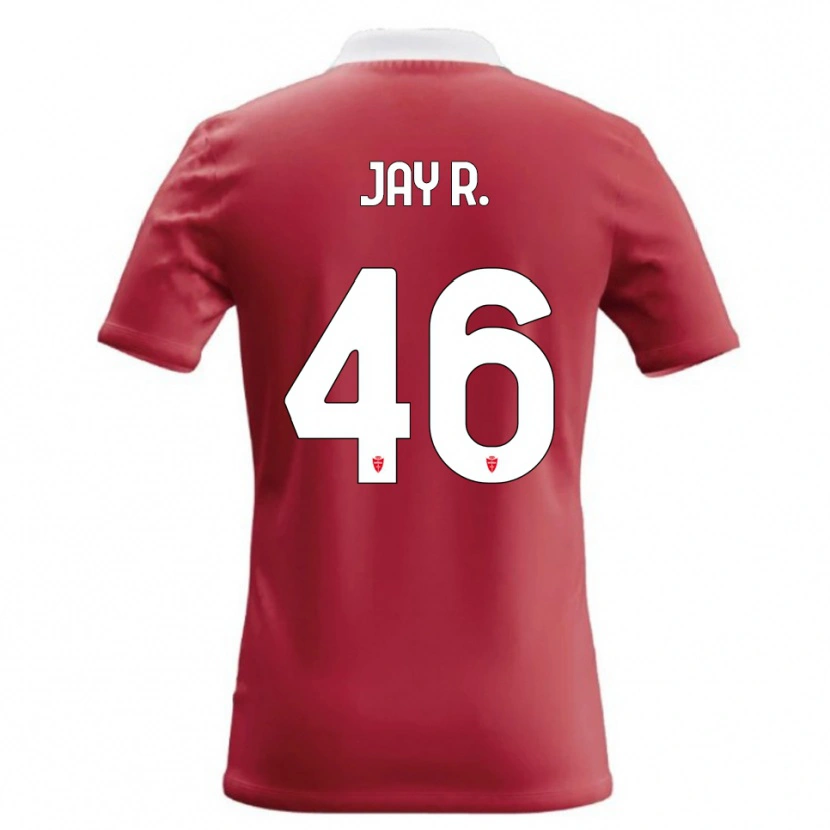 Danxen Enfant Maillot Jay Robinson #46 Rouge Blanc Tenues Domicile 2026/27 T-Shirt