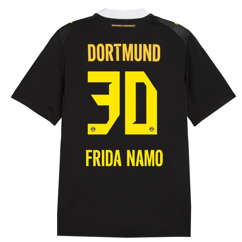 Danxen Enfant Maillot Ronning Frida Namo #30 Noir Rouge Jaune Tenues Extérieur 2026/27 T-Shirt