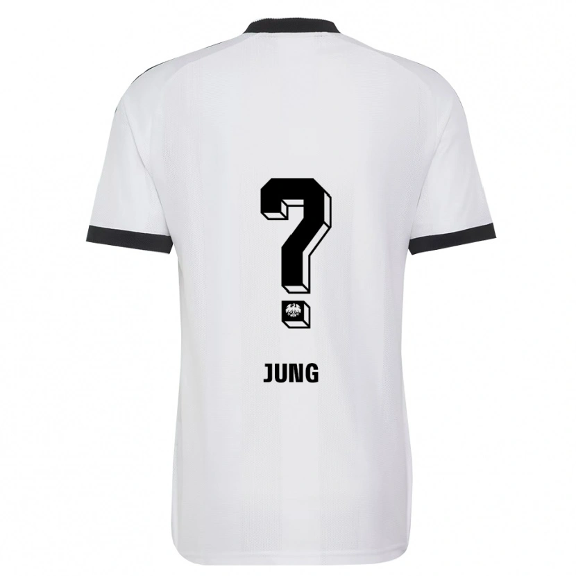 Danxen Enfant Maillot Louis Jung #0 Noir Blanc Tenues Extérieur 2026/27 T-Shirt