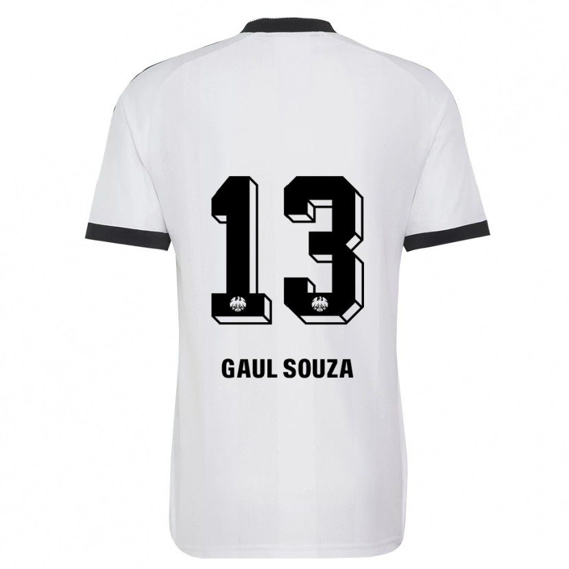 Danxen Enfant Maillot Alessandro Gaul Souza #13 Noir Blanc Tenues Extérieur 2026/27 T-Shirt