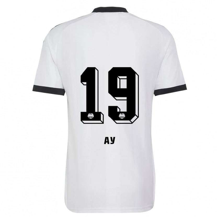 Danxen Enfant Maillot Pusat Ay #19 Noir Blanc Tenues Extérieur 2026/27 T-Shirt
