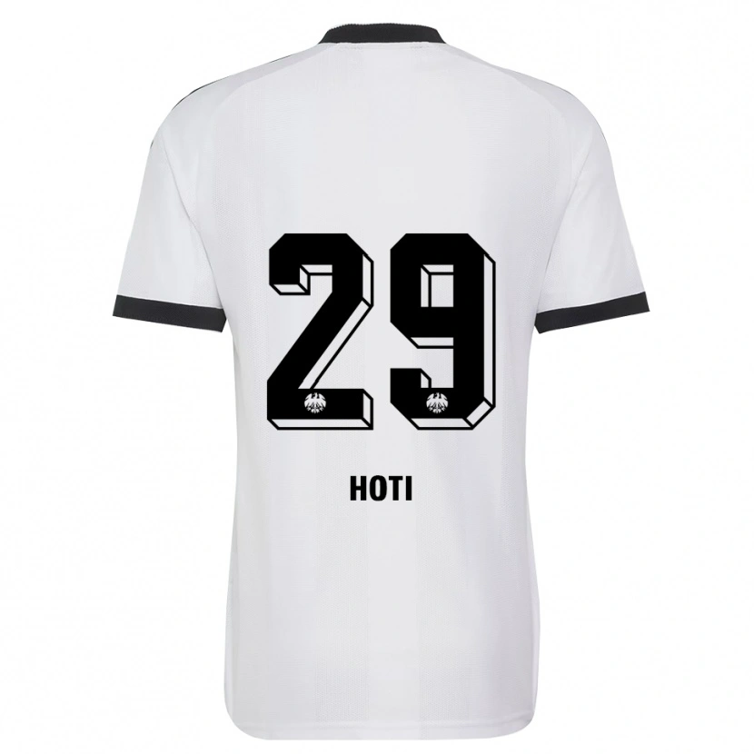 Danxen Enfant Maillot Leart Hoti #29 Noir Blanc Tenues Extérieur 2026/27 T-Shirt