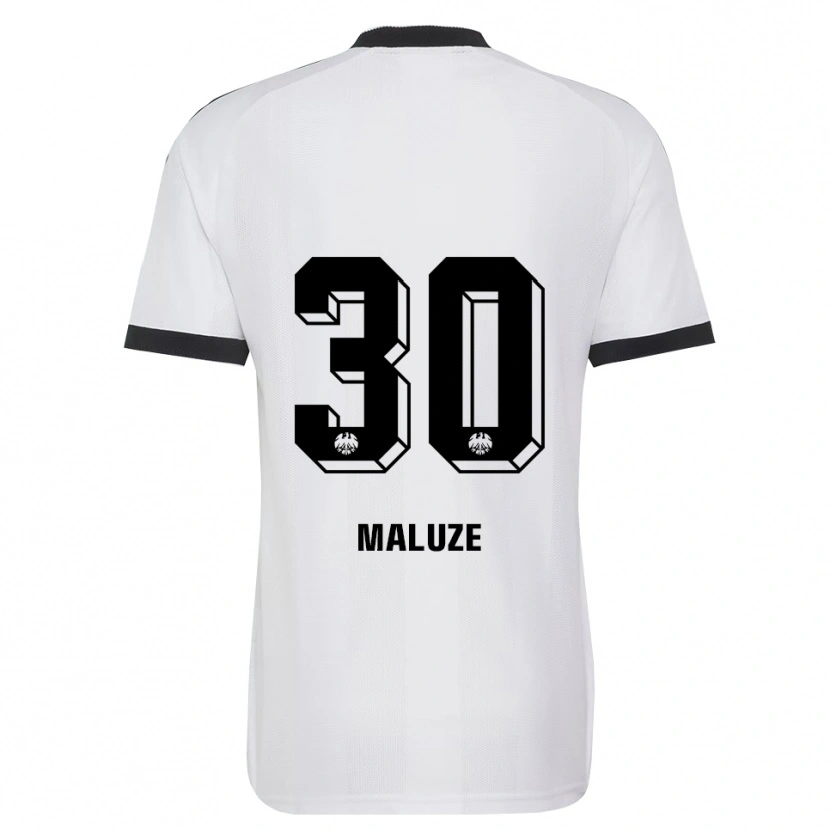 Danxen Enfant Maillot Jeremiaha Maluze #30 Noir Blanc Tenues Extérieur 2026/27 T-Shirt