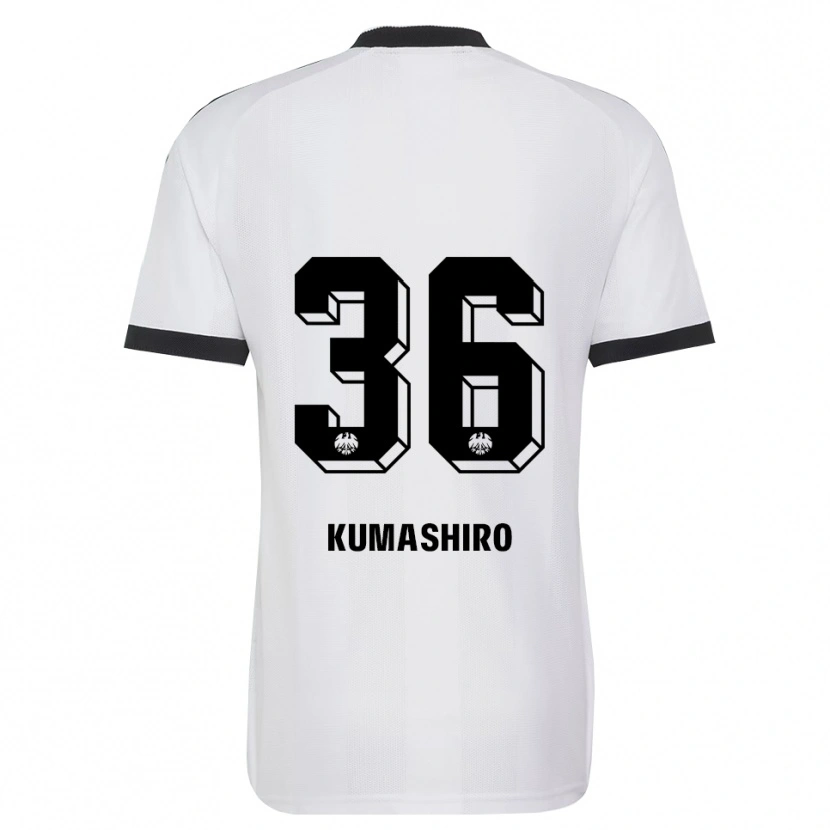 Danxen Enfant Maillot Keito Kumashiro #36 Noir Blanc Tenues Extérieur 2026/27 T-Shirt