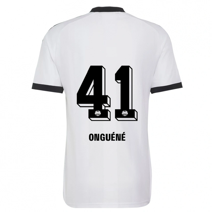 Danxen Enfant Maillot Jérôme Onguéné #41 Noir Blanc Tenues Extérieur 2026/27 T-Shirt