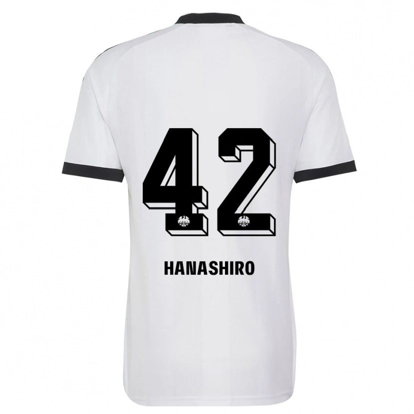 Danxen Enfant Maillot Rinto Hanashiro #42 Noir Blanc Tenues Extérieur 2026/27 T-Shirt