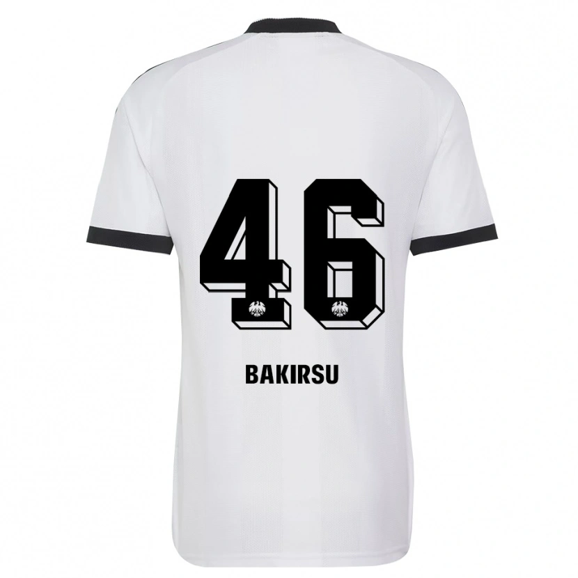 Danxen Enfant Maillot Hüseyin Bakirsu #46 Noir Blanc Tenues Extérieur 2026/27 T-Shirt