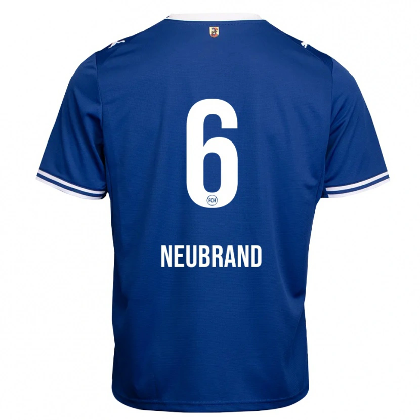 Danxen Enfant Maillot Tina Neubrand #6 Bleu Roi Blanc Tenues Extérieur 2026/27 T-Shirt