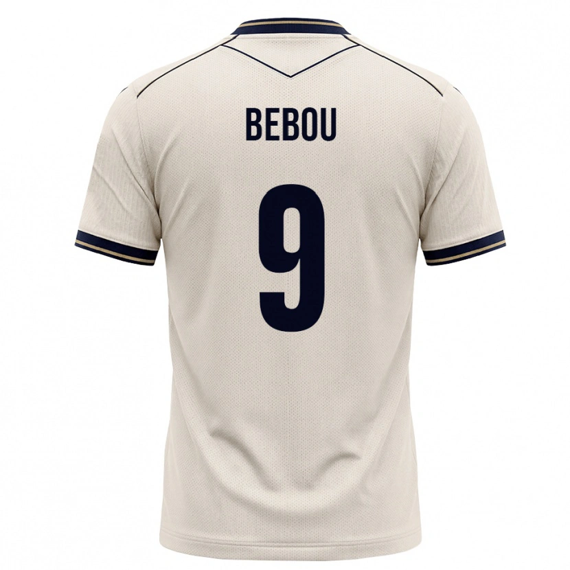 Danxen Enfant Maillot Ihlas Bebou #9 Blanc Cassé Bleu Encre Tenues Extérieur 2026/27 T-Shirt