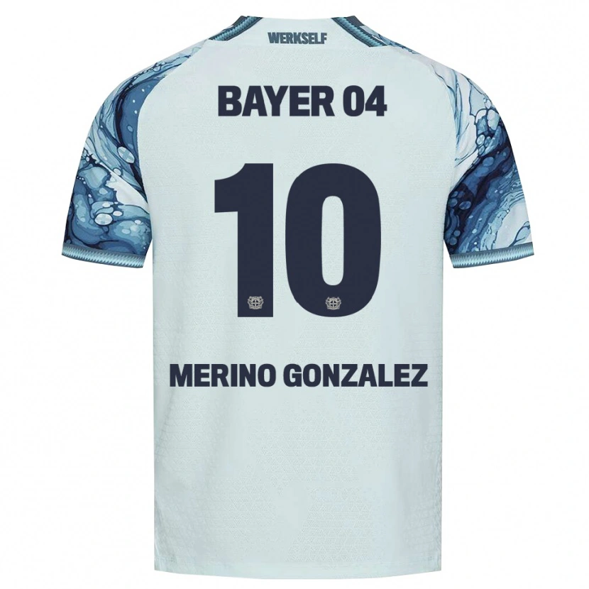Danxen Enfant Maillot Estrella Merino Gonzalez #10 Vert Foncé Noir Tenues Extérieur 2026/27 T-Shirt
