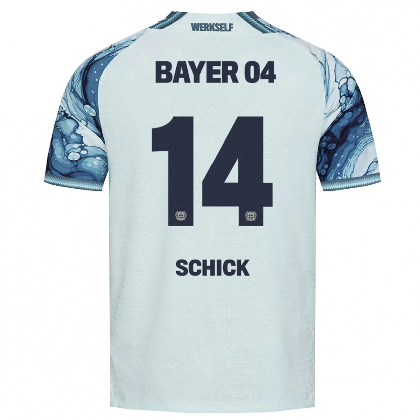 Danxen Enfant Maillot Patrik Schick #14 Vert Foncé Noir Tenues Extérieur 2026/27 T-Shirt