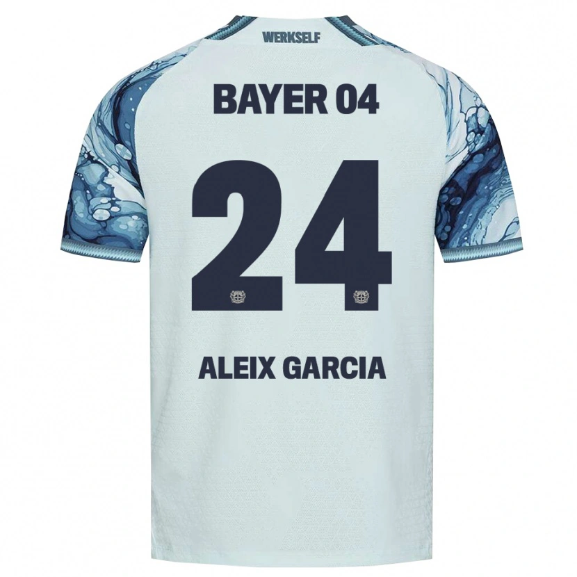 Danxen Enfant Maillot Aleix García #24 Vert Foncé Noir Tenues Extérieur 2026/27 T-Shirt