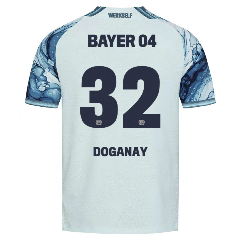 Danxen Enfant Maillot Kenan Doganay #32 Vert Foncé Noir Tenues Extérieur 2026/27 T-Shirt