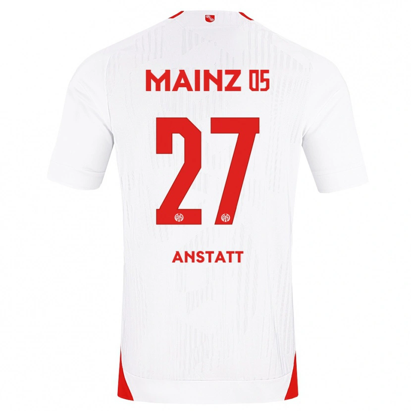 Danxen Enfant Maillot Nadine Anstatt #27 Blanc Rouge Jaune Tenues Extérieur 2026/27 T-Shirt