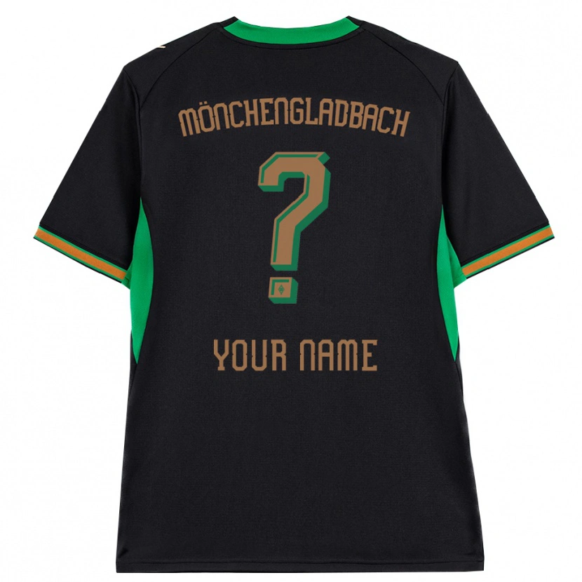 Danxen Enfant Maillot Votre Nom #0 Noir Orange Vert Marron Tenues Extérieur 2026/27 T-Shirt