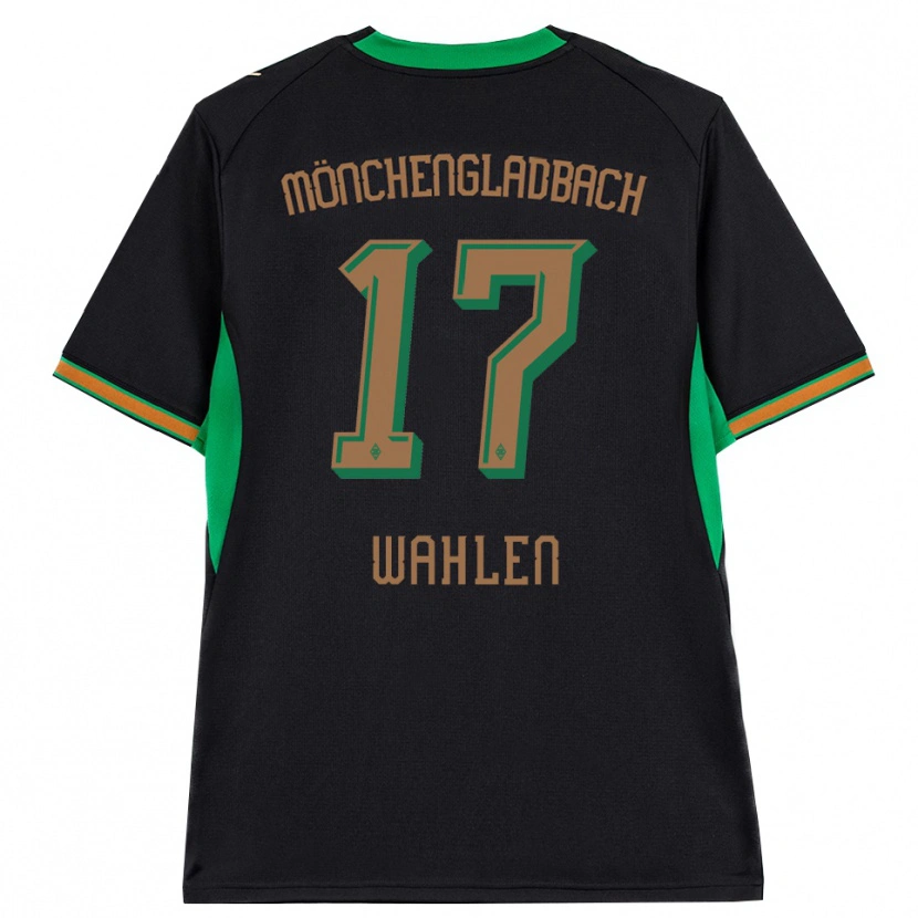 Danxen Enfant Maillot Vanessa Wahlen #17 Noir Orange Vert Marron Tenues Extérieur 2026/27 T-Shirt