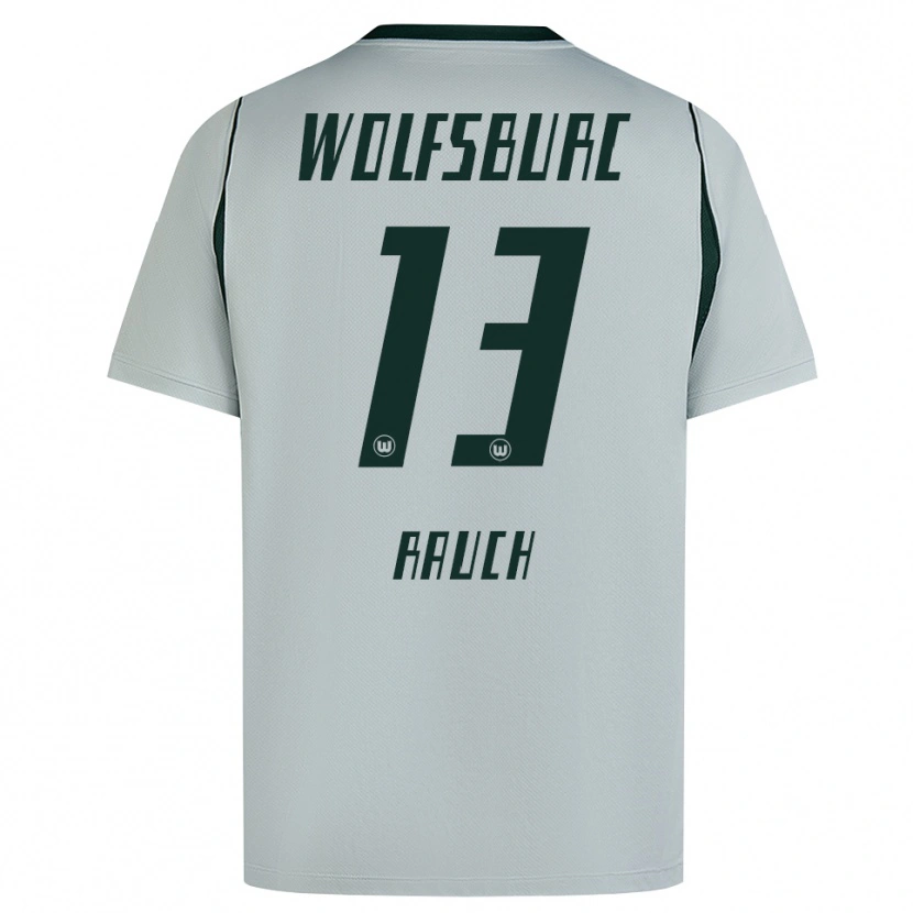 Danxen Enfant Maillot Felicitas Rauch #13 Gris Vert Tenues Extérieur 2026/27 T-Shirt