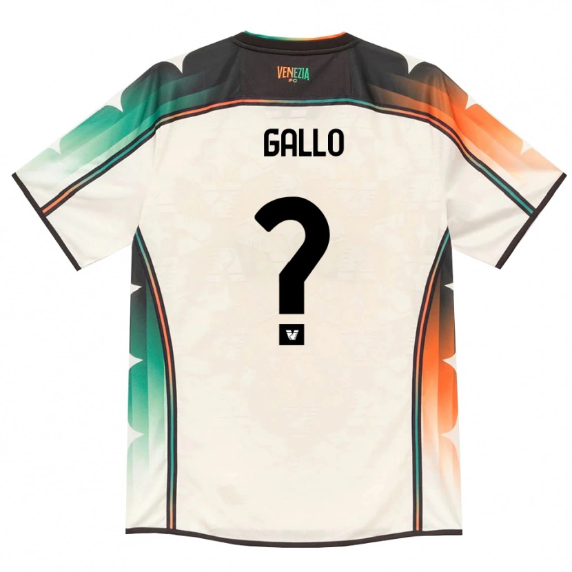 Danxen Enfant Maillot Thomas Gallo #0 Vieux Dentelle Orange Vert Tenues Extérieur 2026/27 T-Shirt