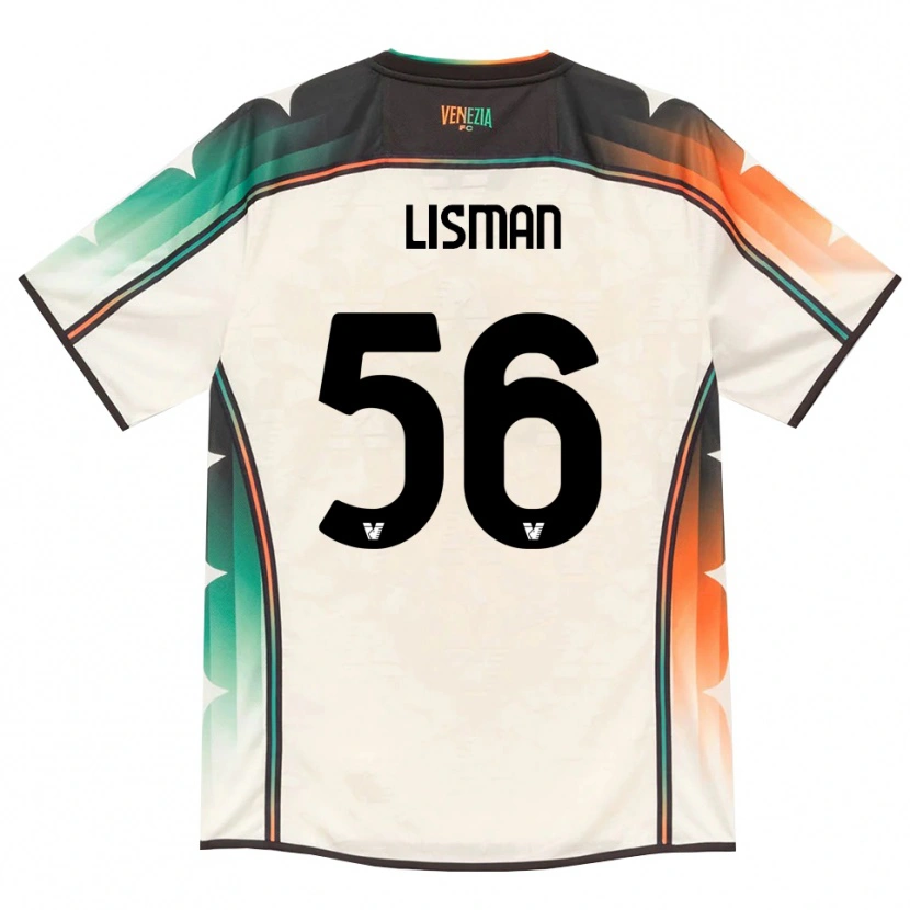 Danxen Enfant Maillot Kornel Lisman #56 Vieux Dentelle Orange Vert Tenues Extérieur 2026/27 T-Shirt