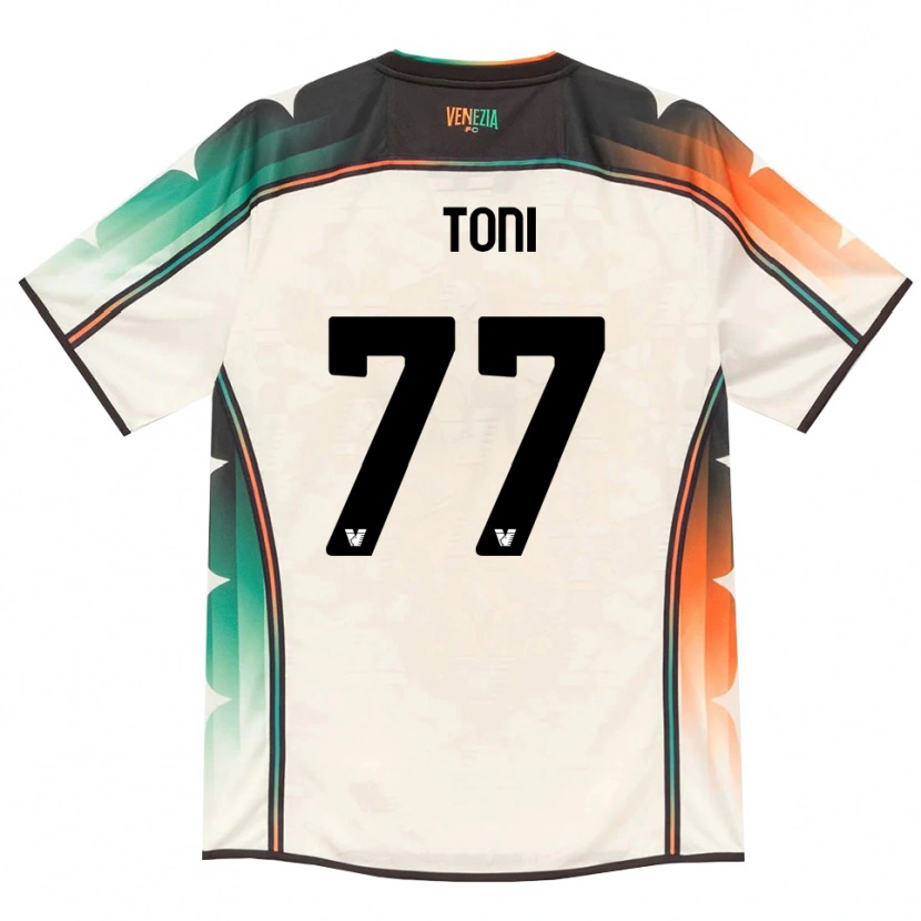 Danxen Homme Maillot Toni Fernández #77 Vieux Dentelle Orange Vert Tenues Extérieur 2026/27 T-Shirt