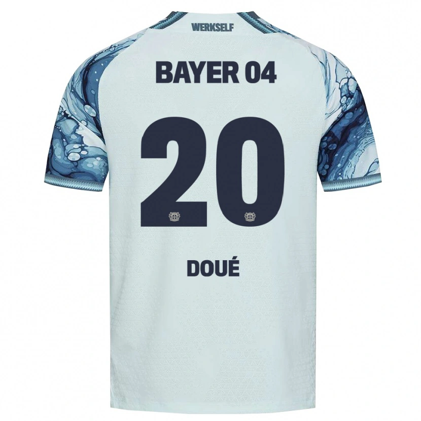 Danxen Homme Maillot Guéla Doué #20 Vert Foncé Noir Tenues Extérieur 2026/27 T-Shirt
